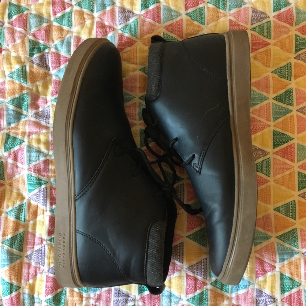 Perry Ellis Portfolio Men’s Ankle Boots. - Picture 2 of 4